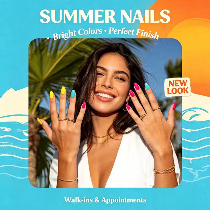 Bright summer manicure inspiration